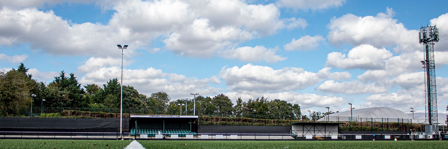 Harpenden Town FC Academy banner