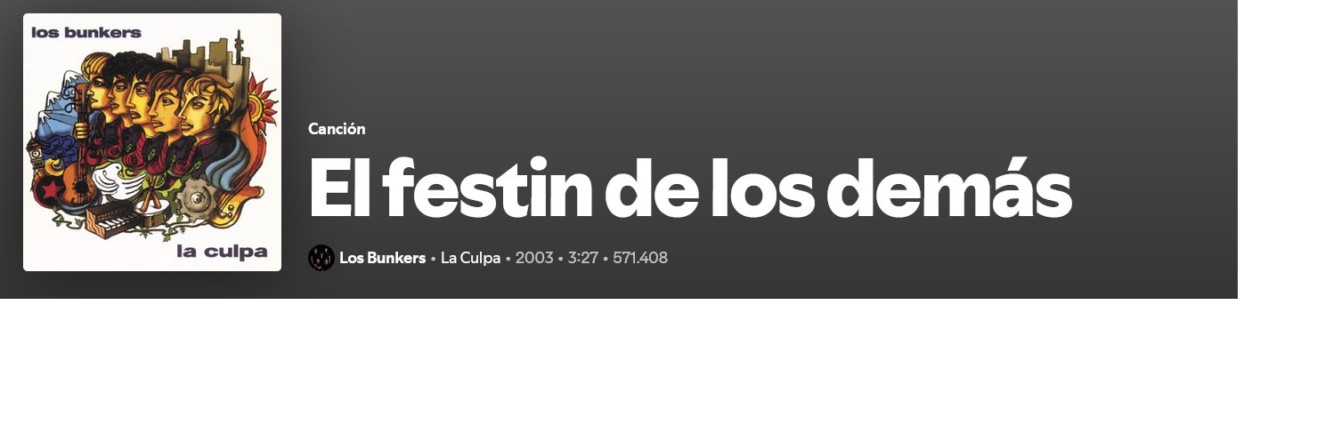 El festín de los demás banner
