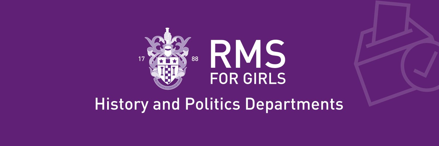 RMS History and Politics banner