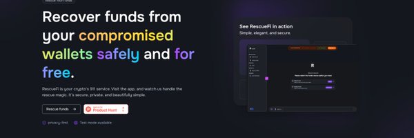 RescueFi Profile Banner