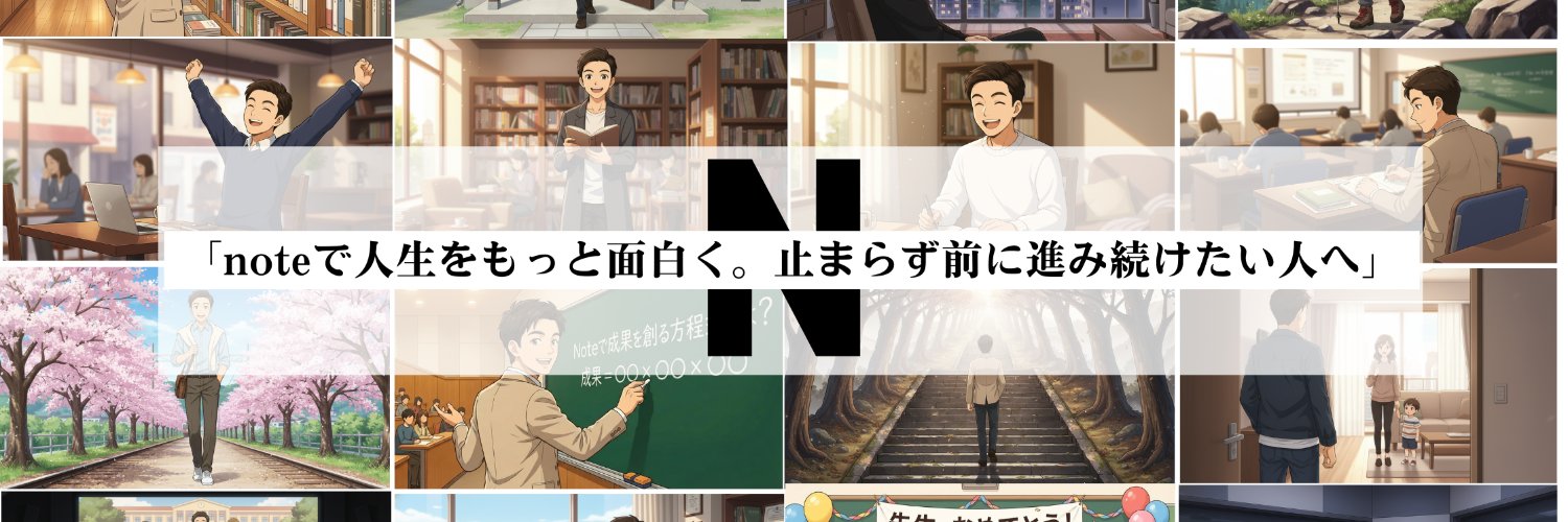 note先生 | まさひろ banner