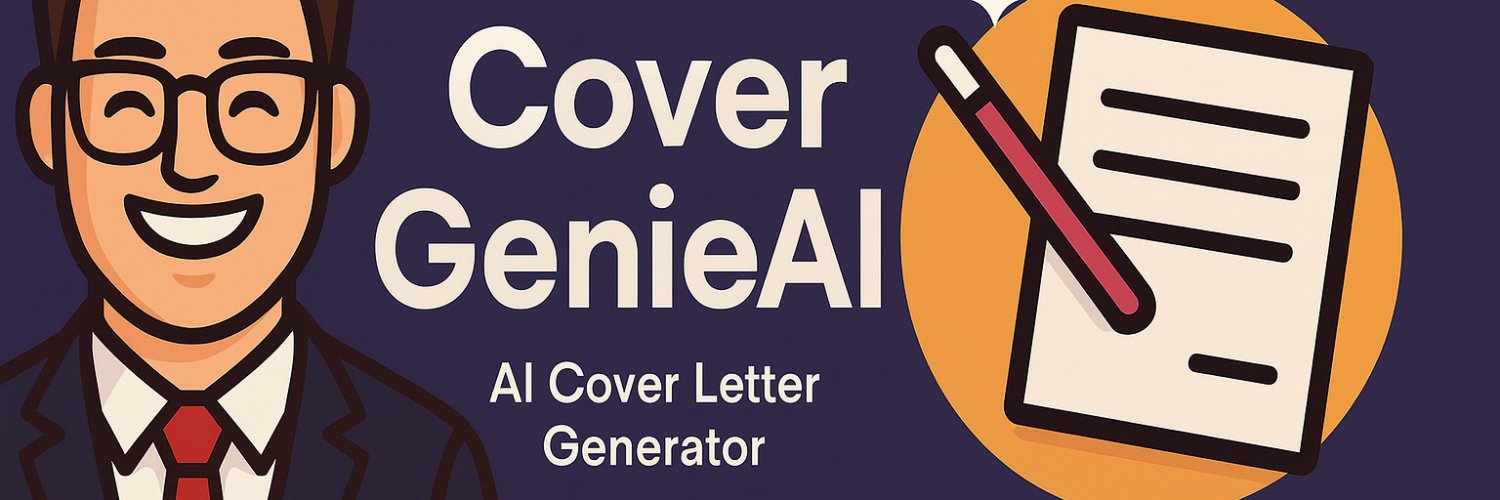 CoverGenieAI 🚀✨ banner