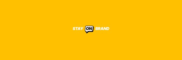 _StayOnBrand Profile Banner