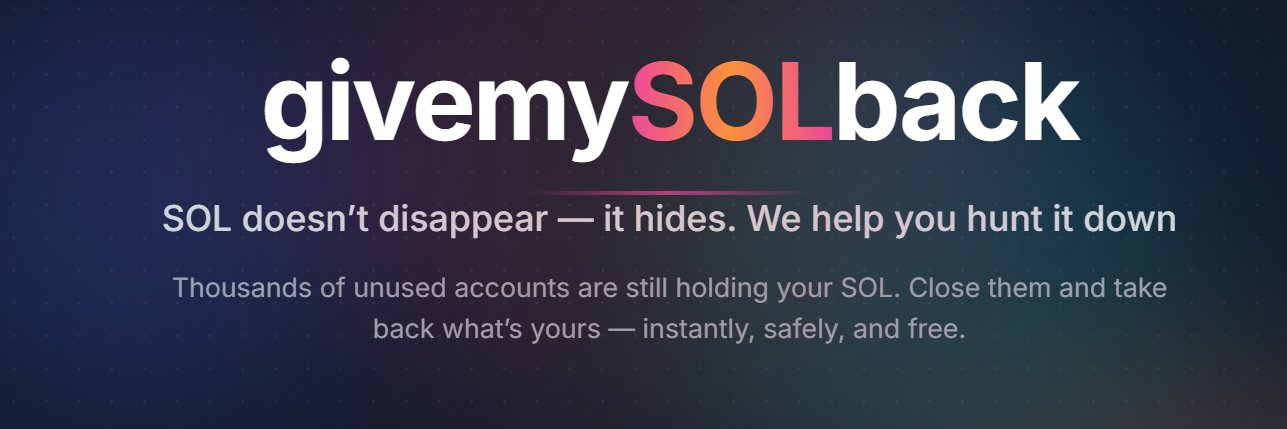 givemysolback's profile banner image