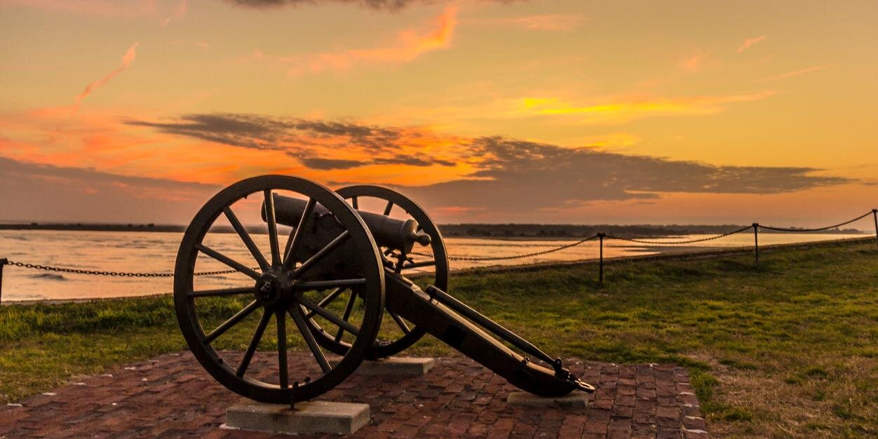 Fort Sumter NPS banner