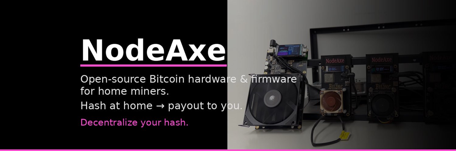 NodeAxe ⚡️ Open Bitcoin Node & Home Miner banner