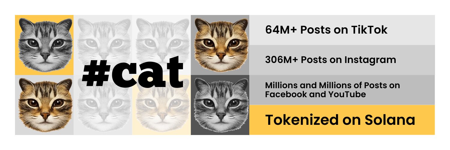 Hashtag Cat banner
