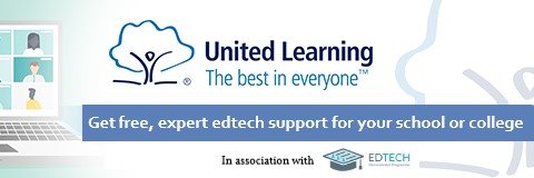 Educational Technologists at United Learning banner