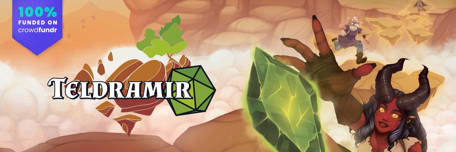 Adam Ma is promoting Teldramir! banner