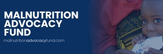 Malnutrition Advocacy Fund banner