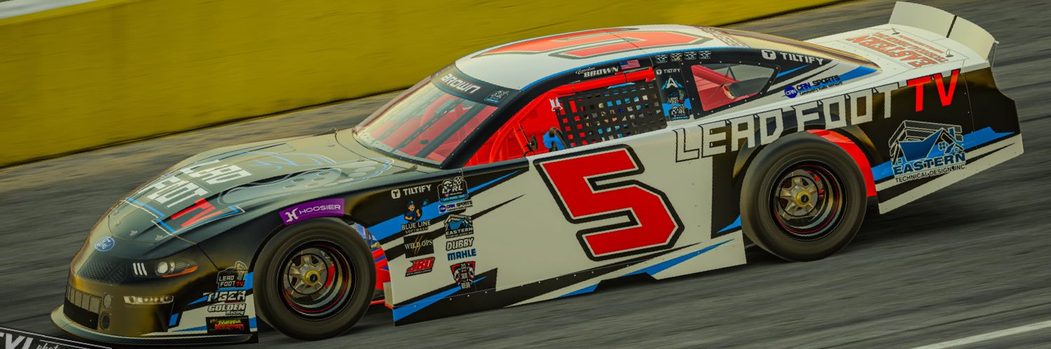 Lead Foot Racing League banner