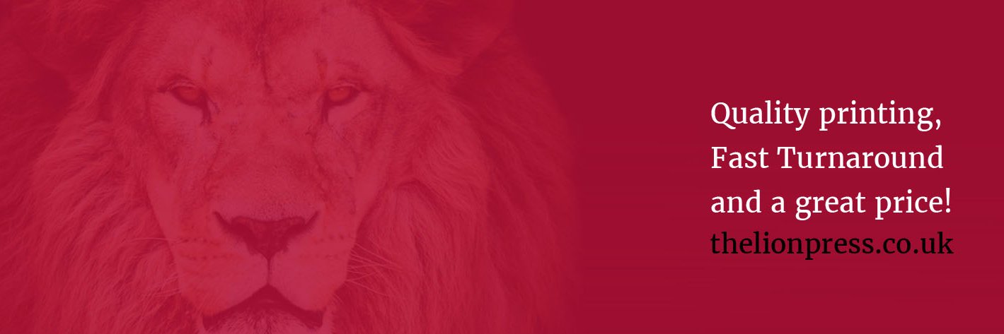 The Lion Press banner