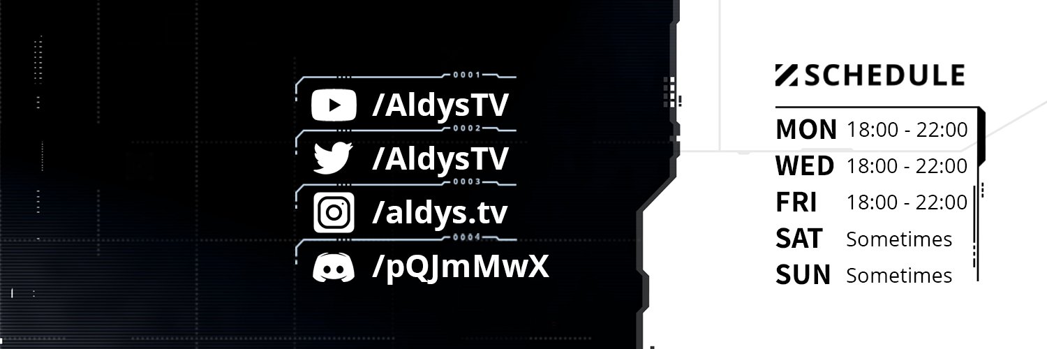 AldysTV's profile banner image