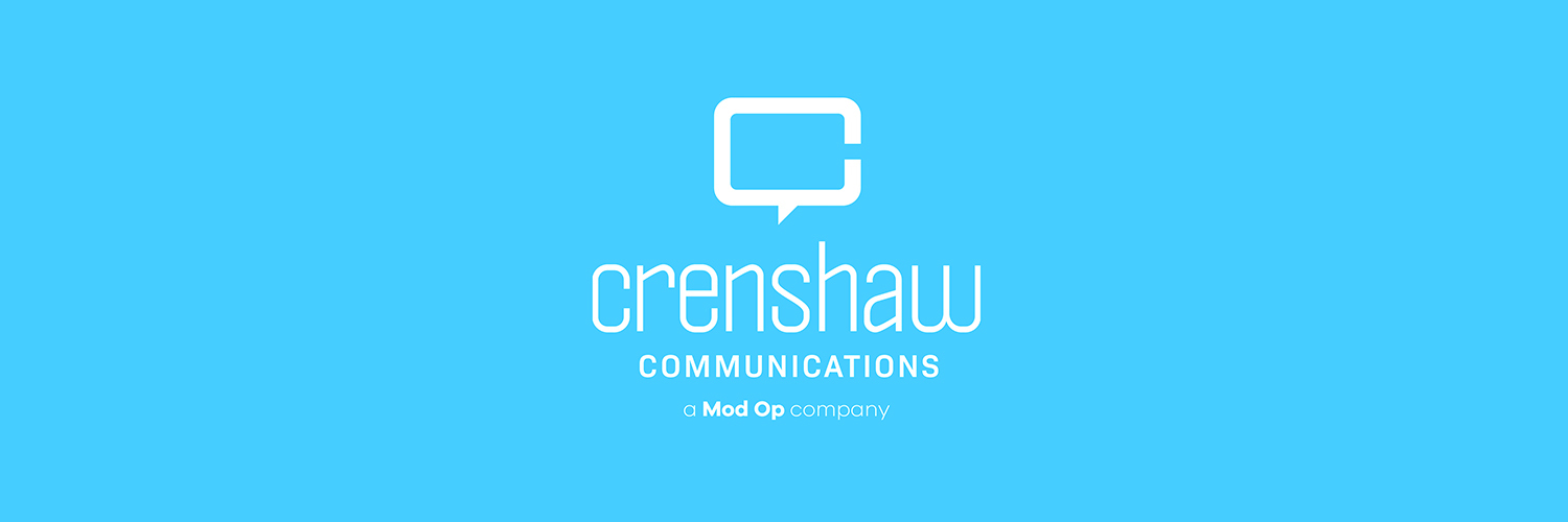 Crenshaw Communications, a Mod Op company banner