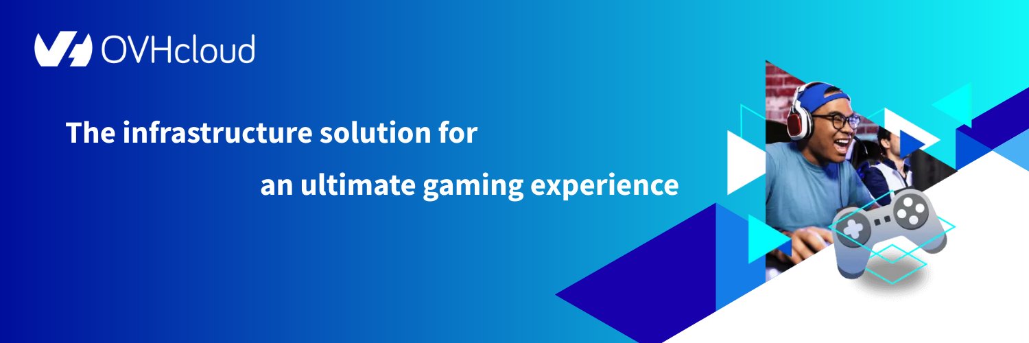 OVHcloud Gaming 🎮 banner