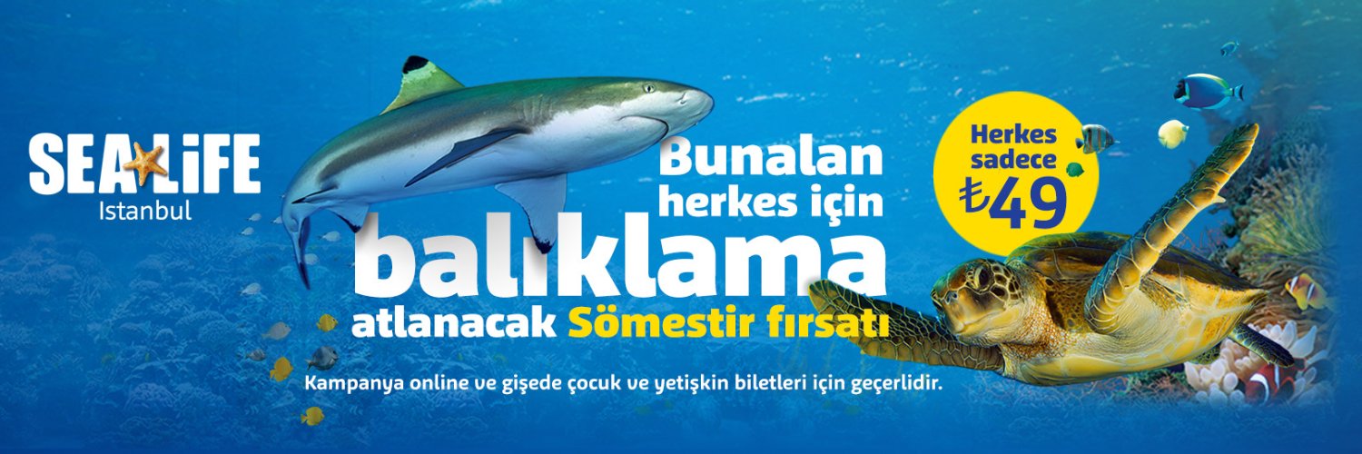 SEALIFEIstanbul's profile banner image