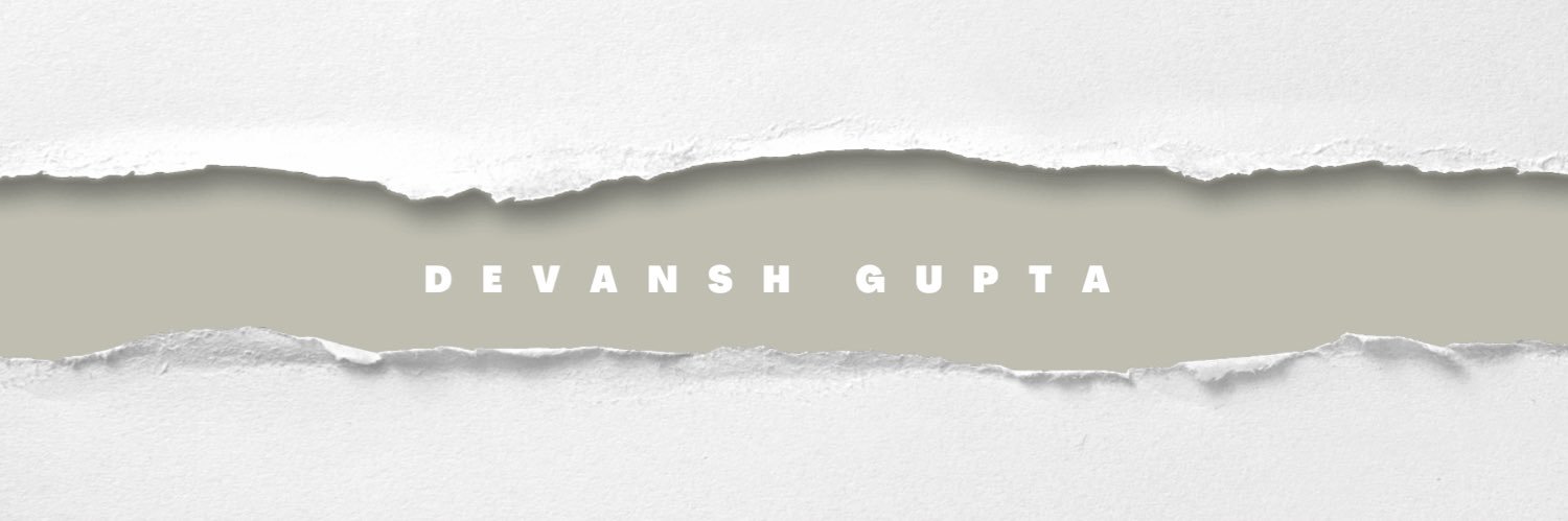 Devansh Gupta banner