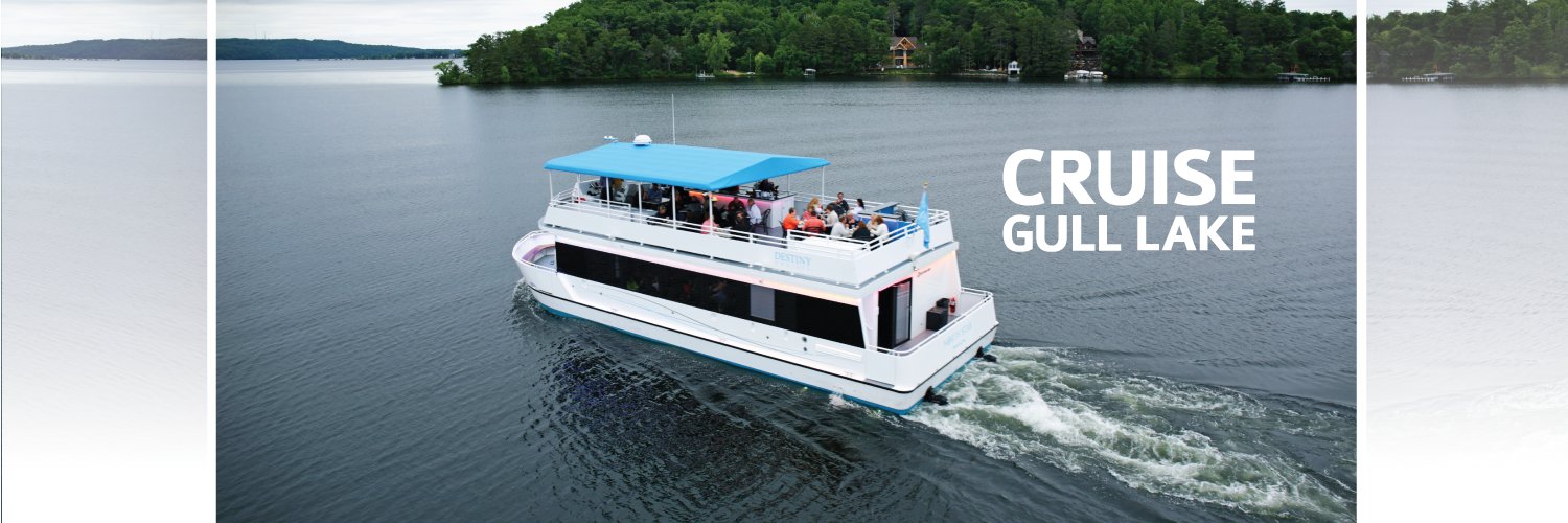 Gull Lake Cruises banner