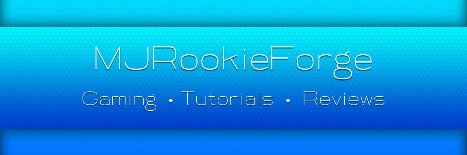 MJRookieForge's profile banner image