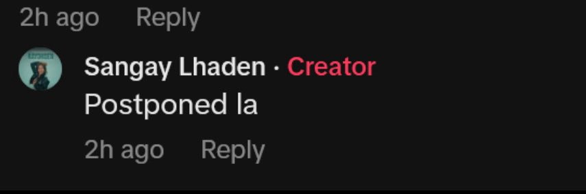 Sangay Lhaden Updates | #GayForSangay postponed LA banner