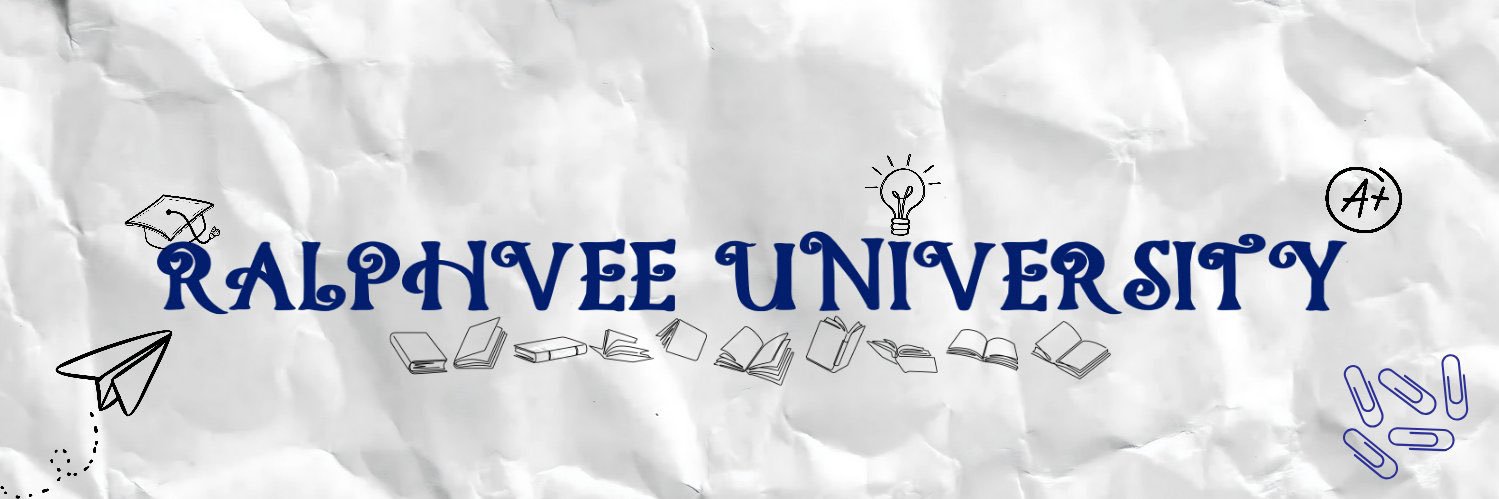 RALPHVEE UNIVERSITY banner