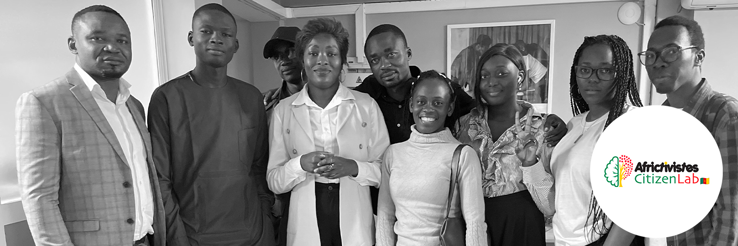 AfricTivistes Citizen Lab Cameroun banner