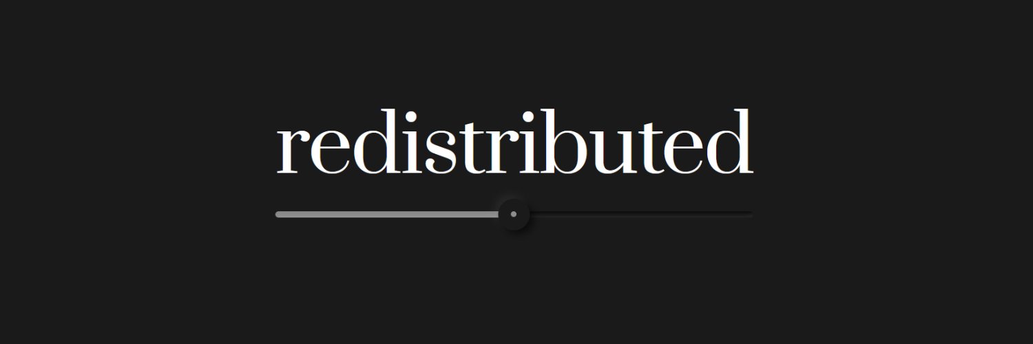 redistributed banner