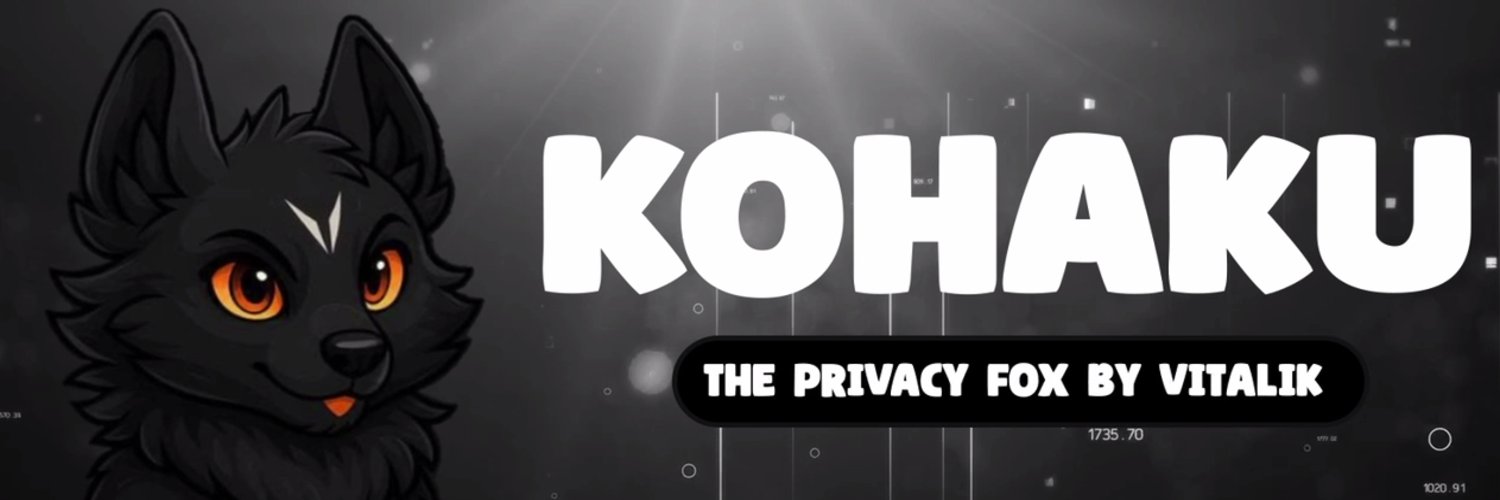 KOHAKU | BUILT FOR PRIVACY 🦊🛡 (@KOHAKU_ETH) / Posts / X
