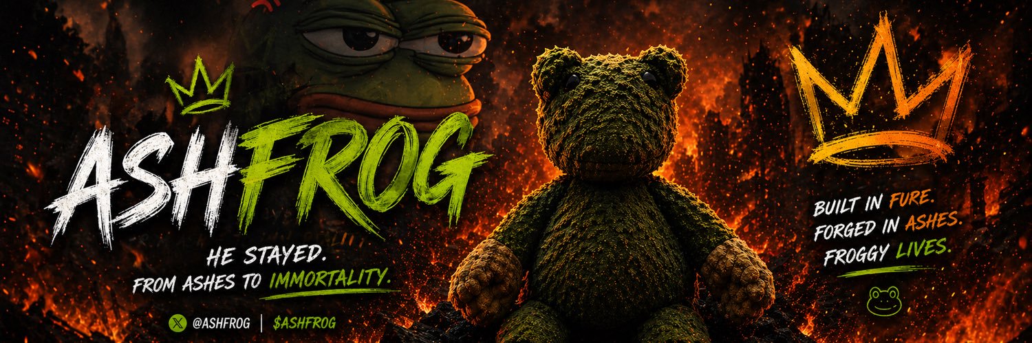 AshFrog🐸🔥 banner