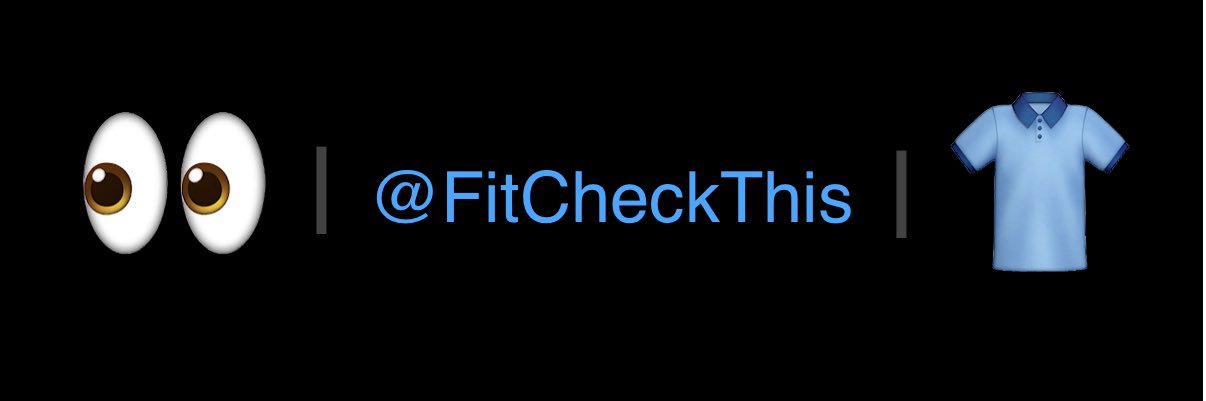 FIT CHECK THIS. banner
