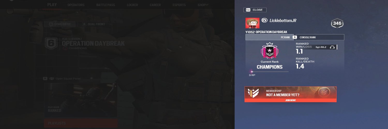 LicklebottomJR's profile banner image