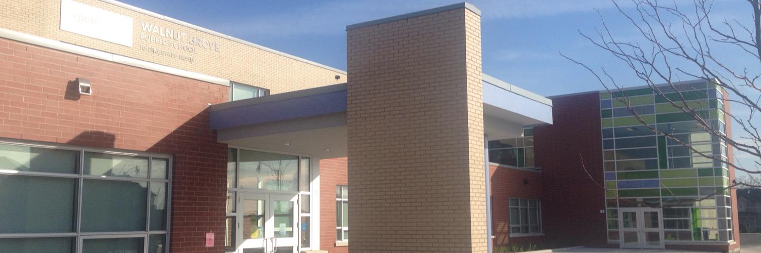 Walnut Grove P.S. banner