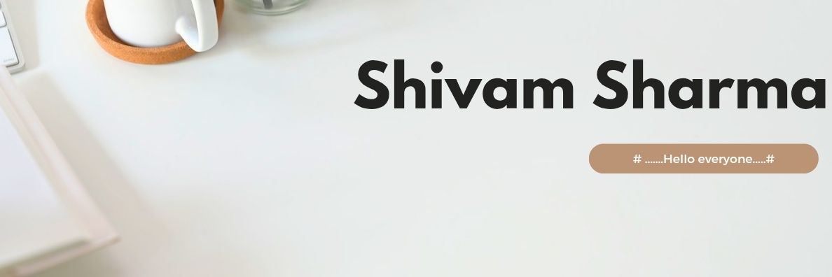 Shivam Sharma banner