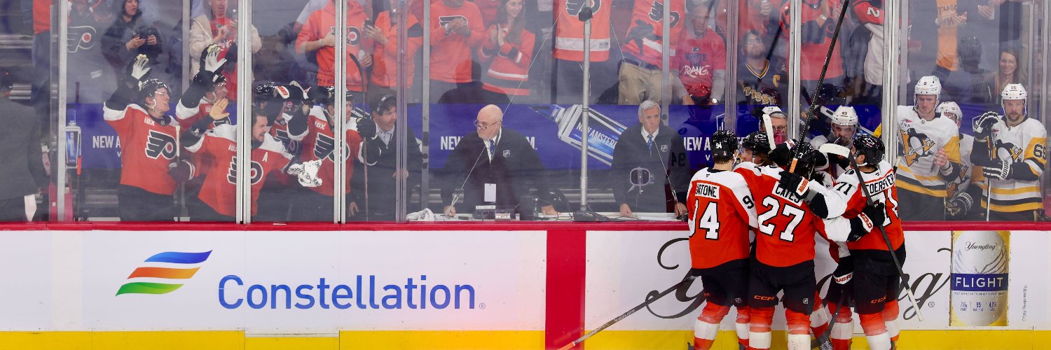 x - Philadelphia Flyers banner