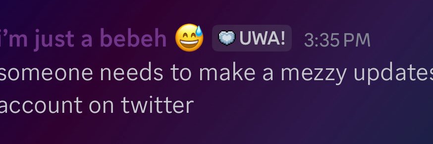 mezzy updates banner