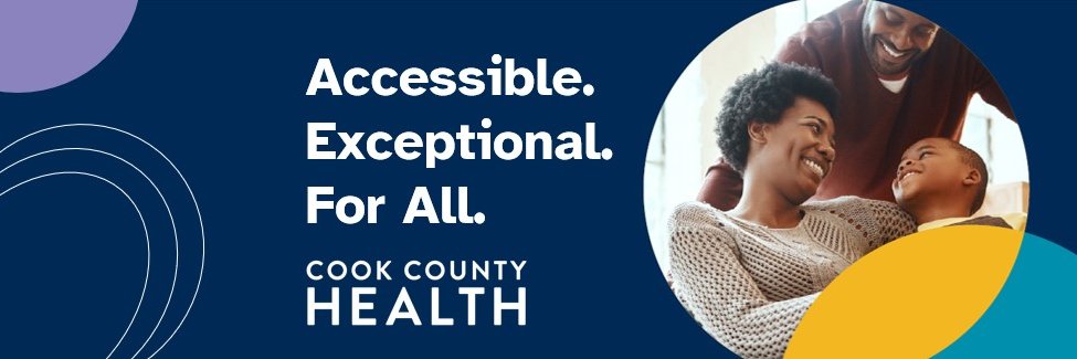 Cook County Health banner