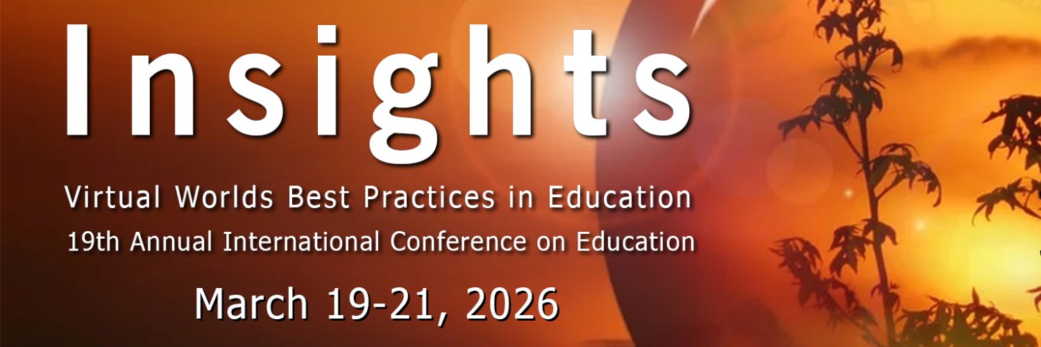 VWBPE: Virtual Worlds Best Practices in Education banner