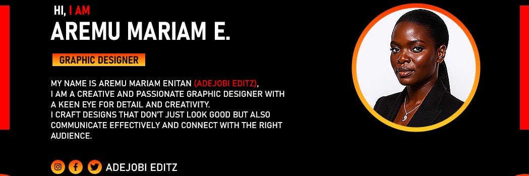 Aremu Mariam Enitan banner