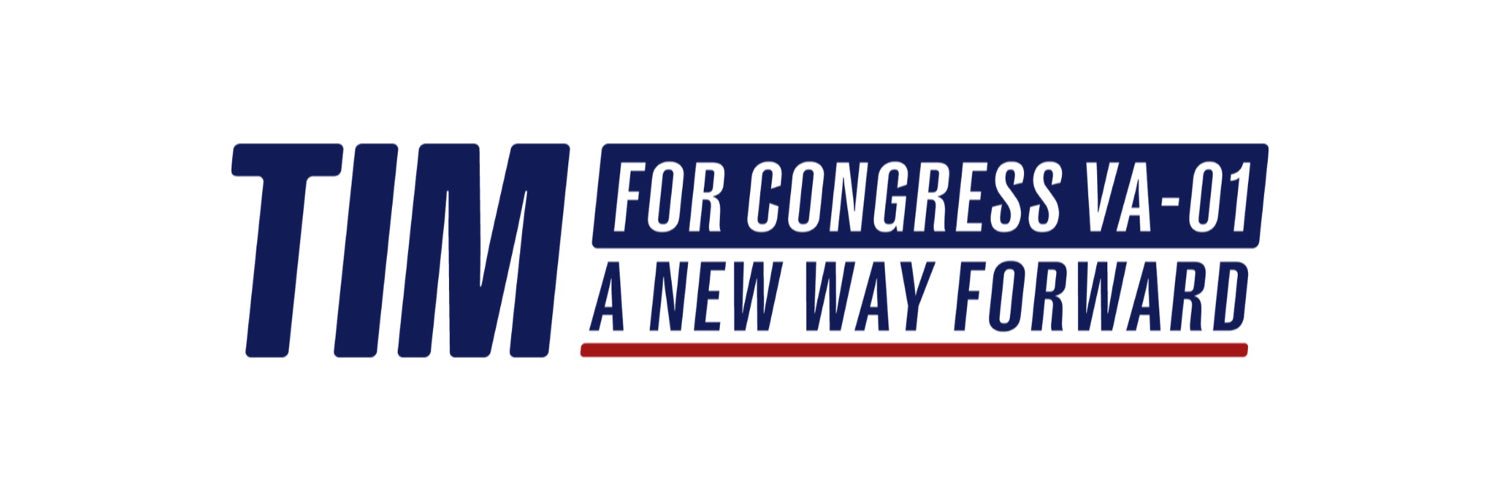 Tim Cywinski for Congress banner