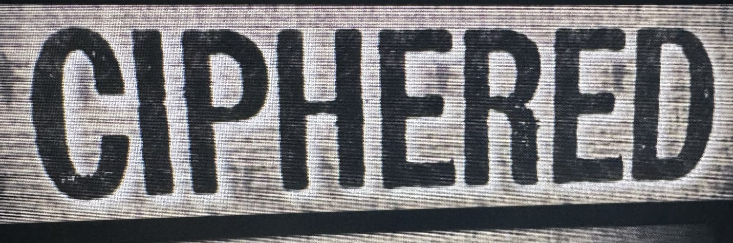 Ciphered Past banner