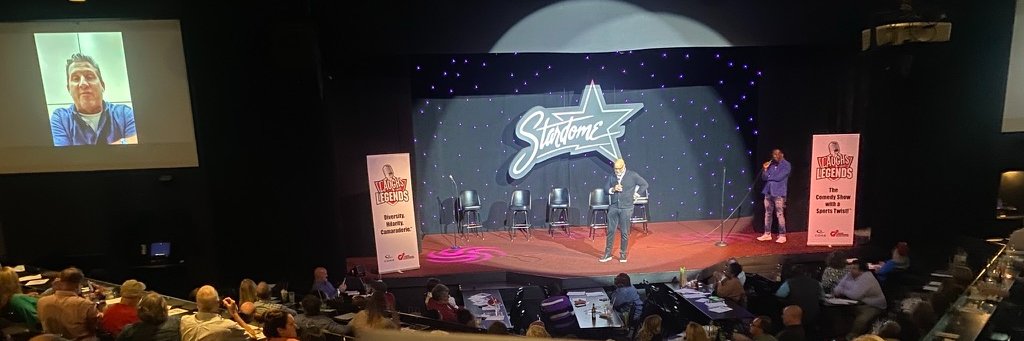 Laughs With Legends banner