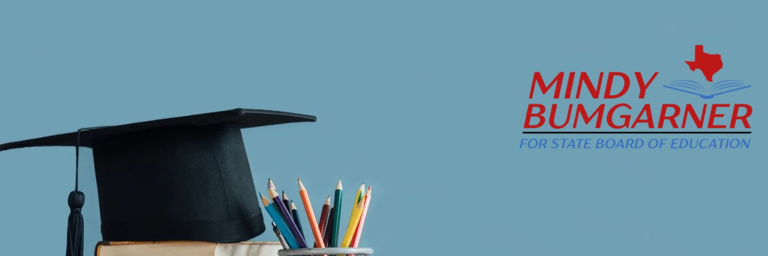 Mindy Bumgarner for Texas banner