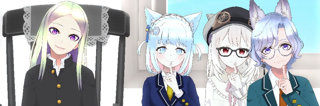 春夏冬学園 生徒会室【公式】 banner