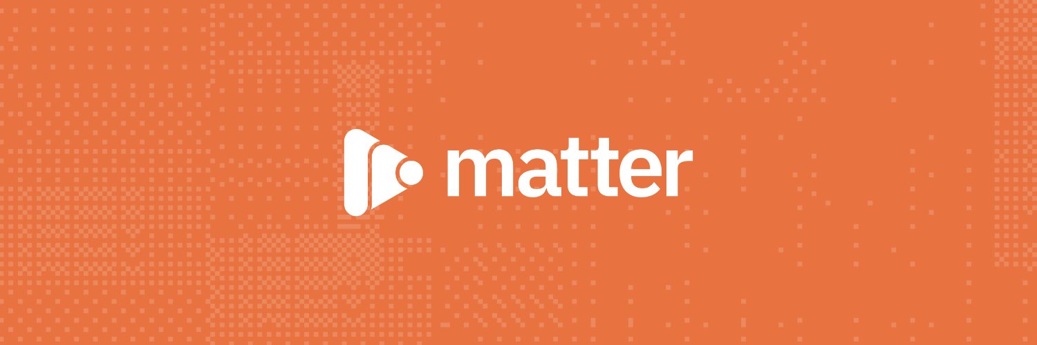 Matter banner
