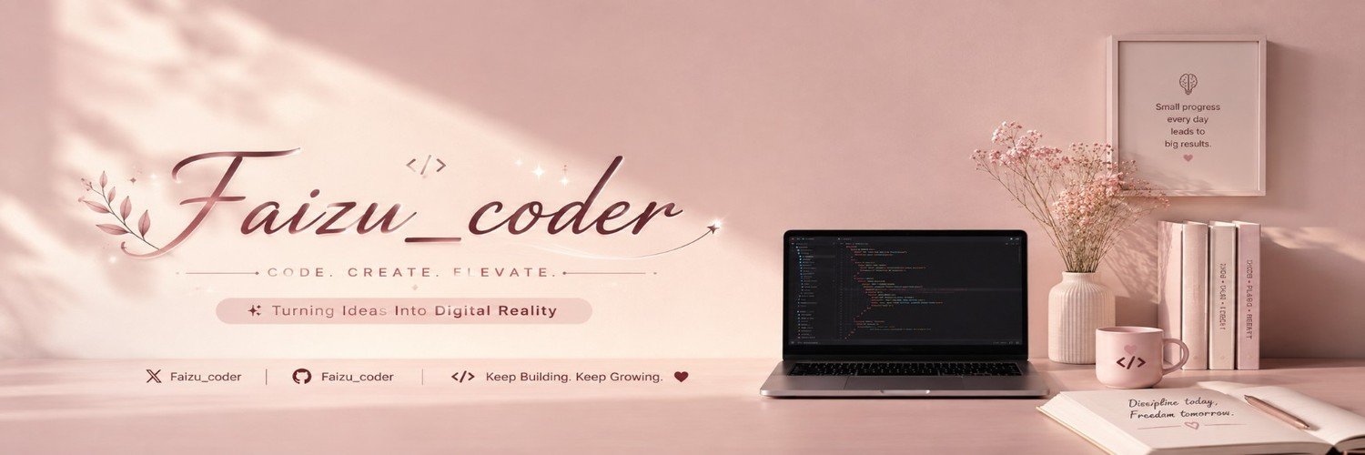 Faizu_Coder's profile banner image