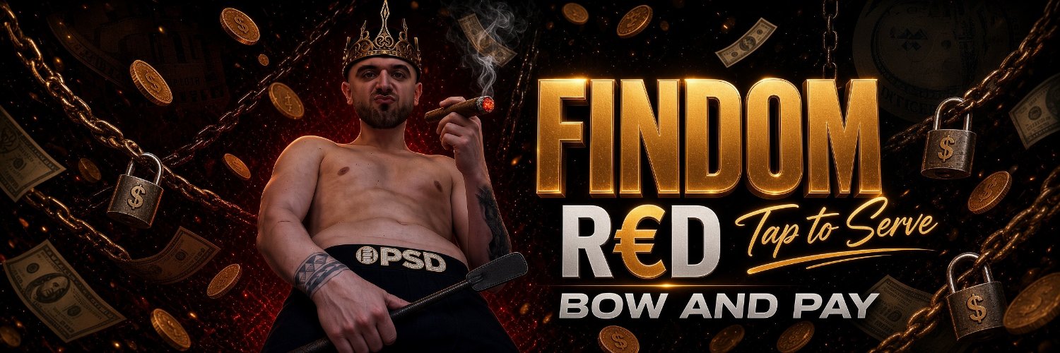 Findom_R3D's profile banner image