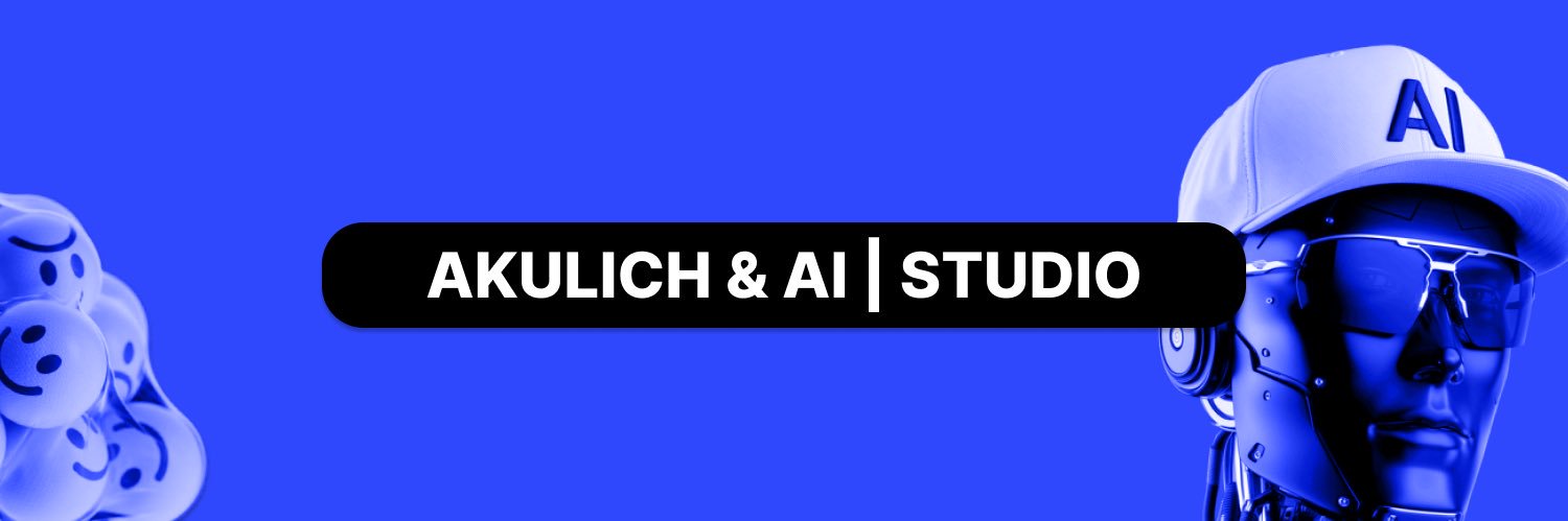AkulichAiStudio's profile banner image
