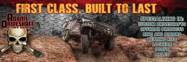 adamsdriveshaft Profile Banner