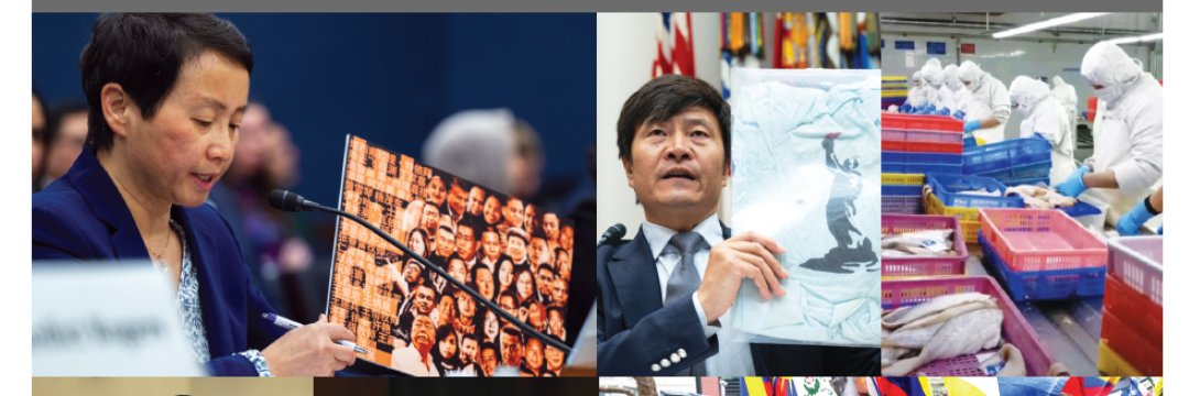 China Commission's banner