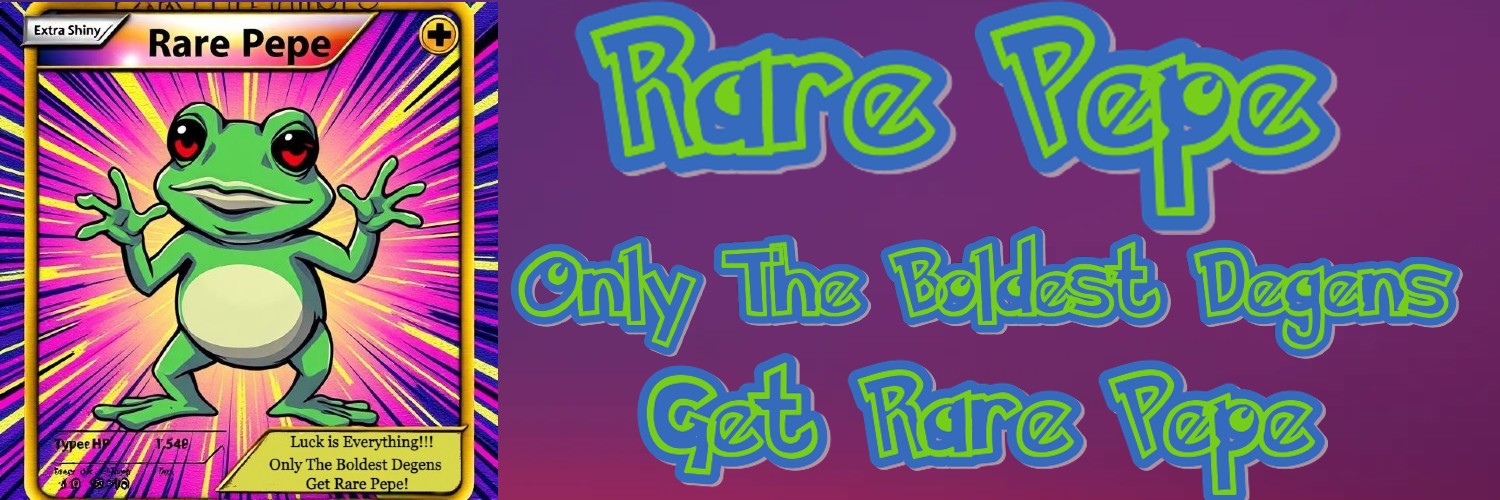PepeRare66's profile banner image